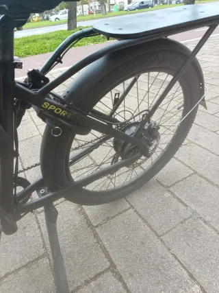 Bici Zoomo Sport Eléctrica Negra