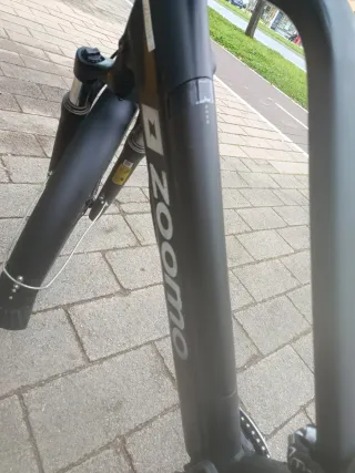 Bici Zoomo Sport Eléctrica Negra