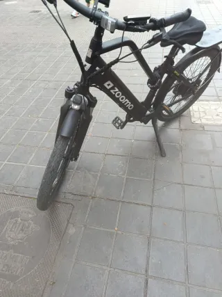 Bici Zoomo Sport Eléctrica Negra