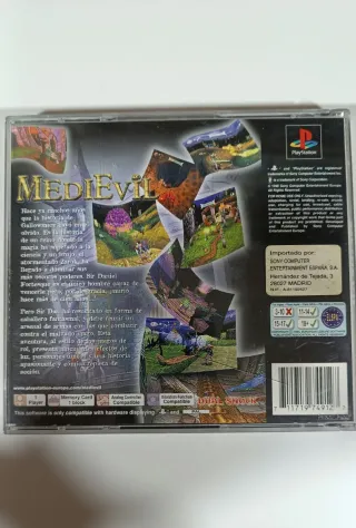 Medievil PlayStation 1 PAL Dual Shock Compatible