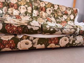 Sofá y 2 sillones vintage floral