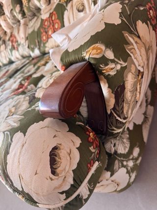 Sofá y 2 sillones vintage floral