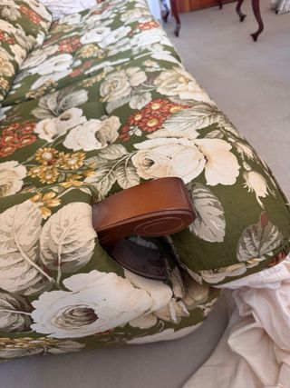 Sofá y 2 sillones vintage floral