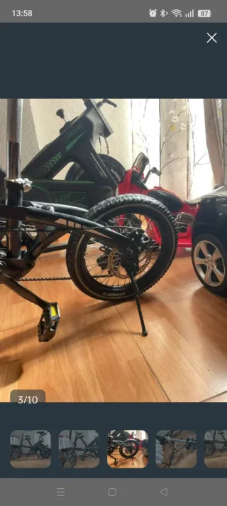 Bicicleta Plegable Riscko Super Bike