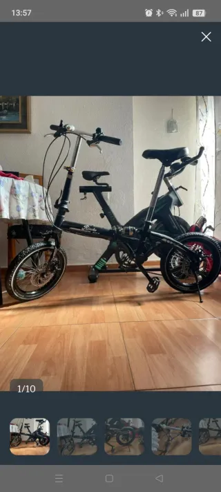 Bicicleta Plegable Riscko Super Bike