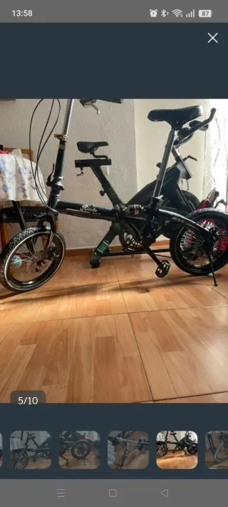 Bicicleta Plegable Riscko Super Bike