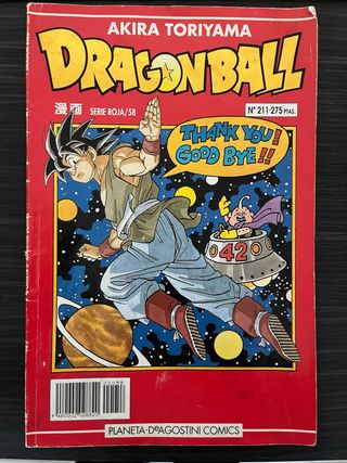 Cómic DRAGONBALL serie roja/58 N-211