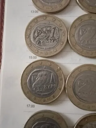 Monete da 1 Euro e 2 Euro