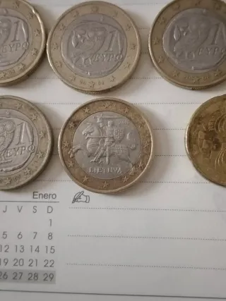 Monete da 1 Euro e 2 Euro