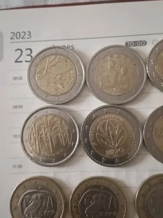 Monete da 1 Euro e 2 Euro