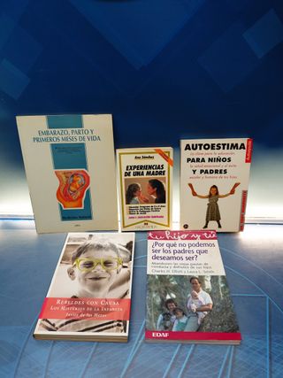 Cinco libros sobre la educación infantil y el proceso de ser madre