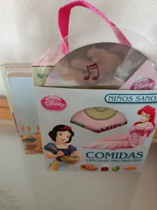 Cuentos infantiles con audiolibro Princesas Disney