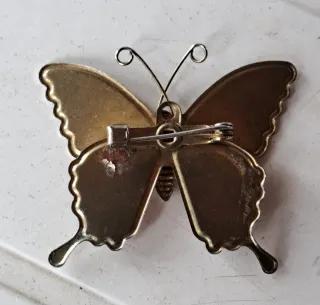 Spilla vintage farfalla