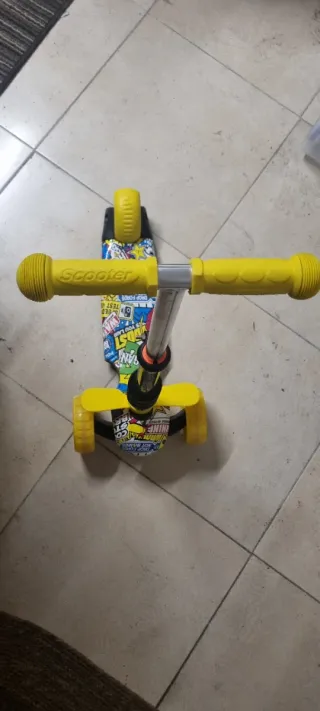 Patinete infantil 3 ruedas