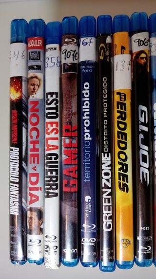 LOTE 20 PELICULAS EN  BLU-RAY - VARIOS
