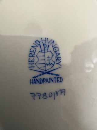 Piatto Herend vintage