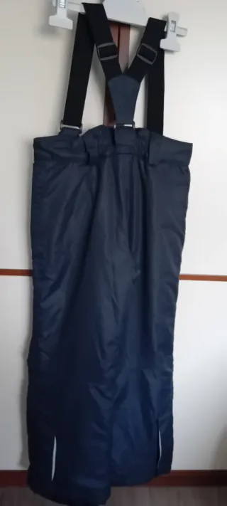 Pantalón de nieve Talla 122-128 Gris