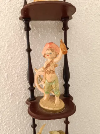 Estantería Decorativa Pared Figuras