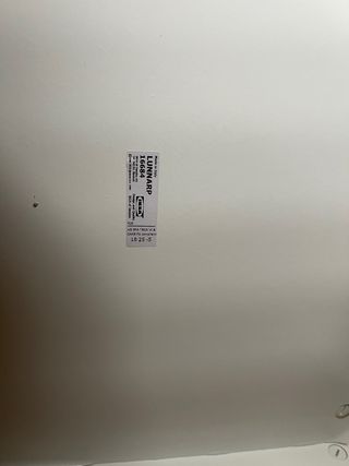 Mesita auxiliar blanca Ikea LUNNARP