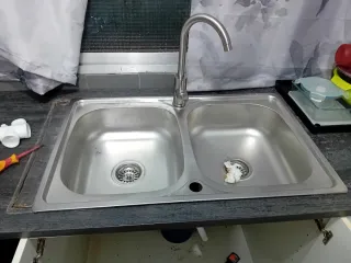 Lavabi con due vasche