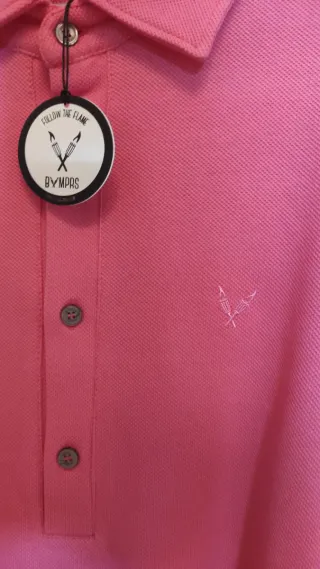 Polo piqué hombre talla S