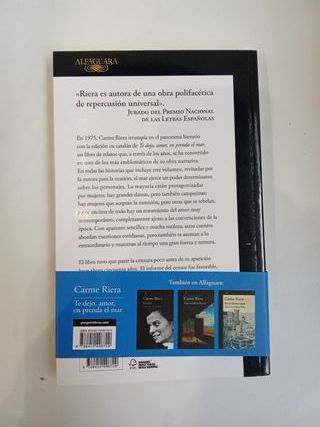 Te dejo, amor, en prenda el mar