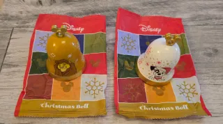 2 Campanas Disney Carrefour Navidad