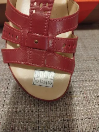 Sandali donna in pelle 38