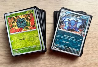 Vari Lotto Reverse carte Pokémon