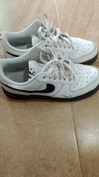 Zapatillas Nike Air Force 1 Blancas Negras