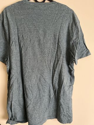 Camiseta verde manga corta 100% algodón