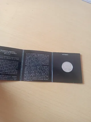 2000 Pesetas Plata 1995 Estuche