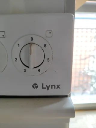 Horno y cocina de gas