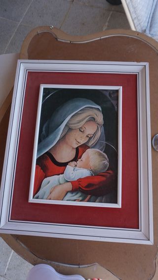 Cuadros Paisaje Multicolor y madre hijo ver fotos