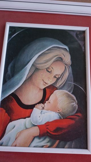 Cuadros Paisaje Multicolor y madre hijo ver fotos