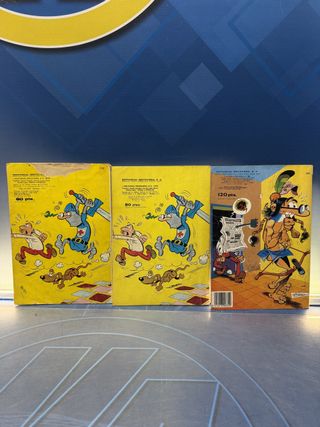 Lote 3 Comics Mortadelo y Filemon