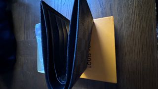 Portafoglio Uomo Nero Grigio