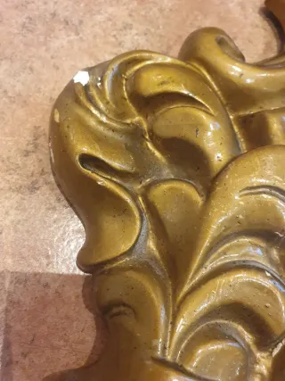 Espejo Vintage Rococó Dorado