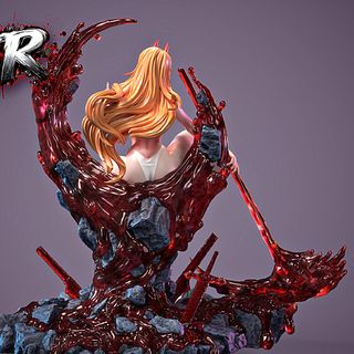 Figura Resina 16K ► Power en Bikini Chainsaw Man