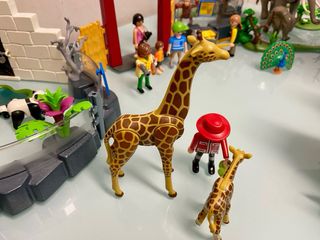 Playmobil Zoo con figuras y animales