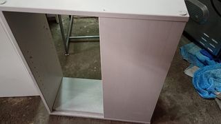 Escritorio blanco Ikea con almacenaje