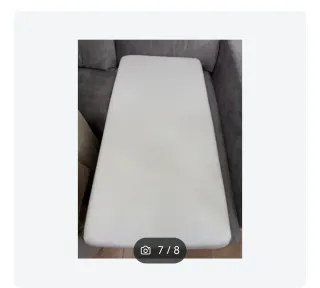 Cuna SMÅGÖRA blanca 60x120 cm