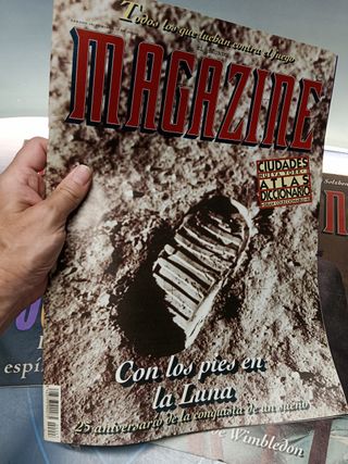 3 revistas, Magazine, woodstock y mas , el mundo magazine 1989