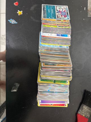 Lotto 400 carte Pokémon olografiche