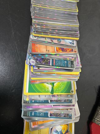 Lotto 400 carte Pokémon olografiche
