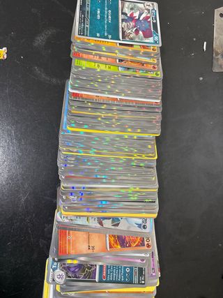 Lotto 400 carte Pokémon olografiche