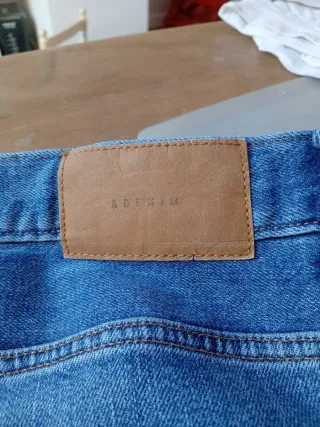Pantalones Slim Azules