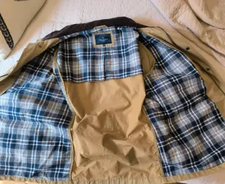 Chaqueta Hackett Velospeed beige