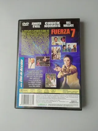 DVD FUERZA 7 - Chuck Norris (Acción)