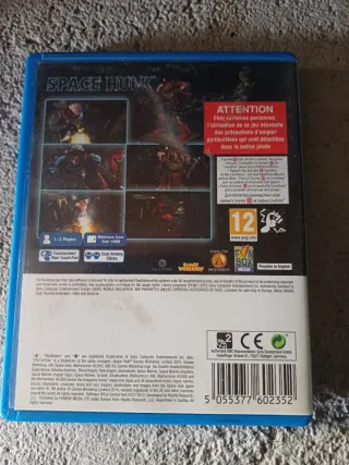 Cajas Juegos PS Vita Space Hulk y J-Stars Victory